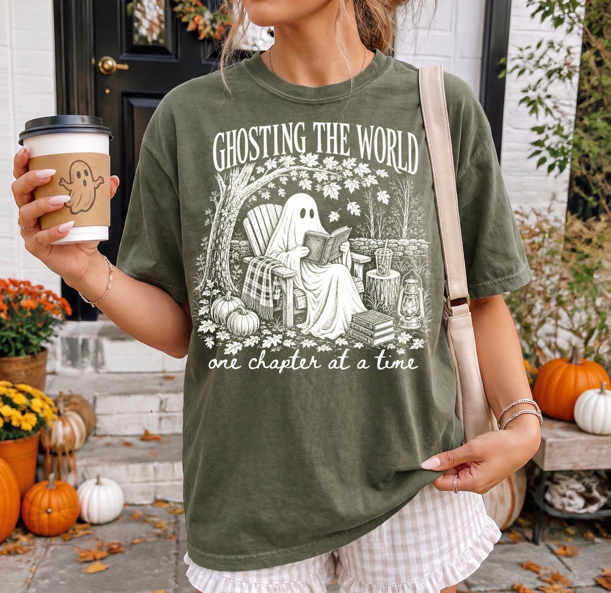 Ghosting The World T-Shirt 📚