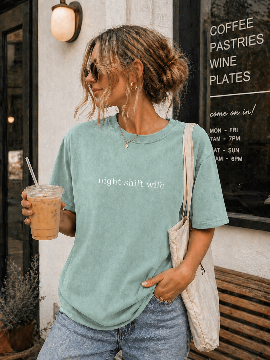 Night Shift Wife T-shirt