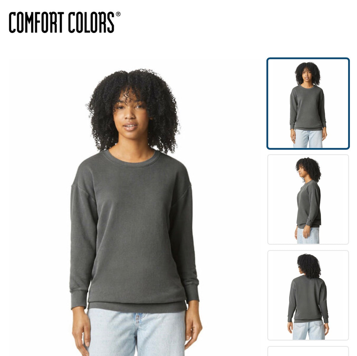 Comfort Colors custom pullover