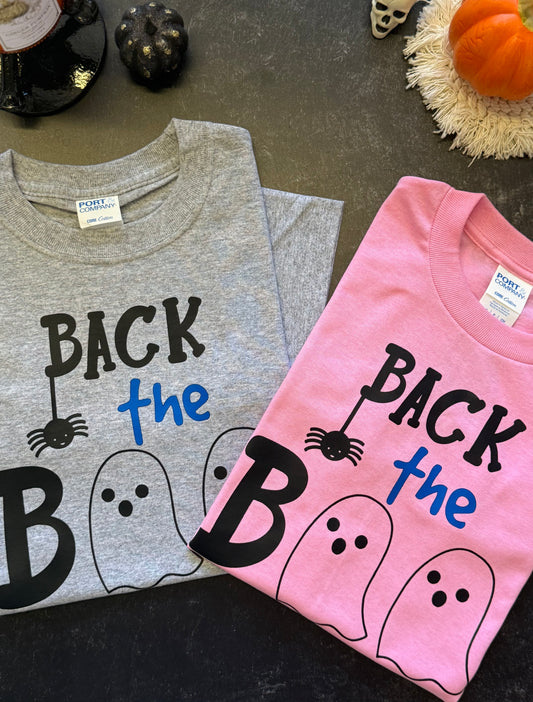 Back the Boo t-shirt 🕸️🚔