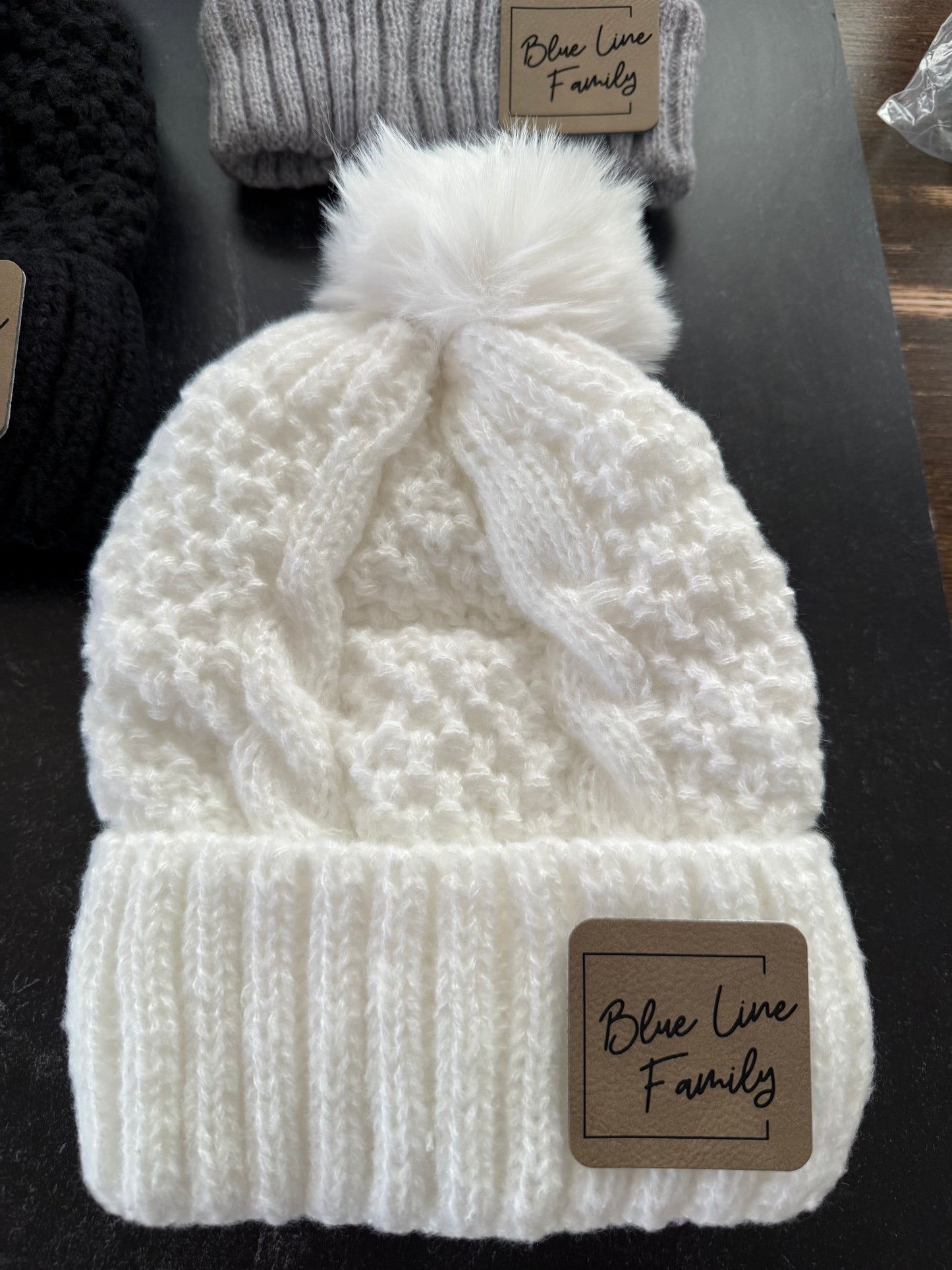 Blue Line Family beanie