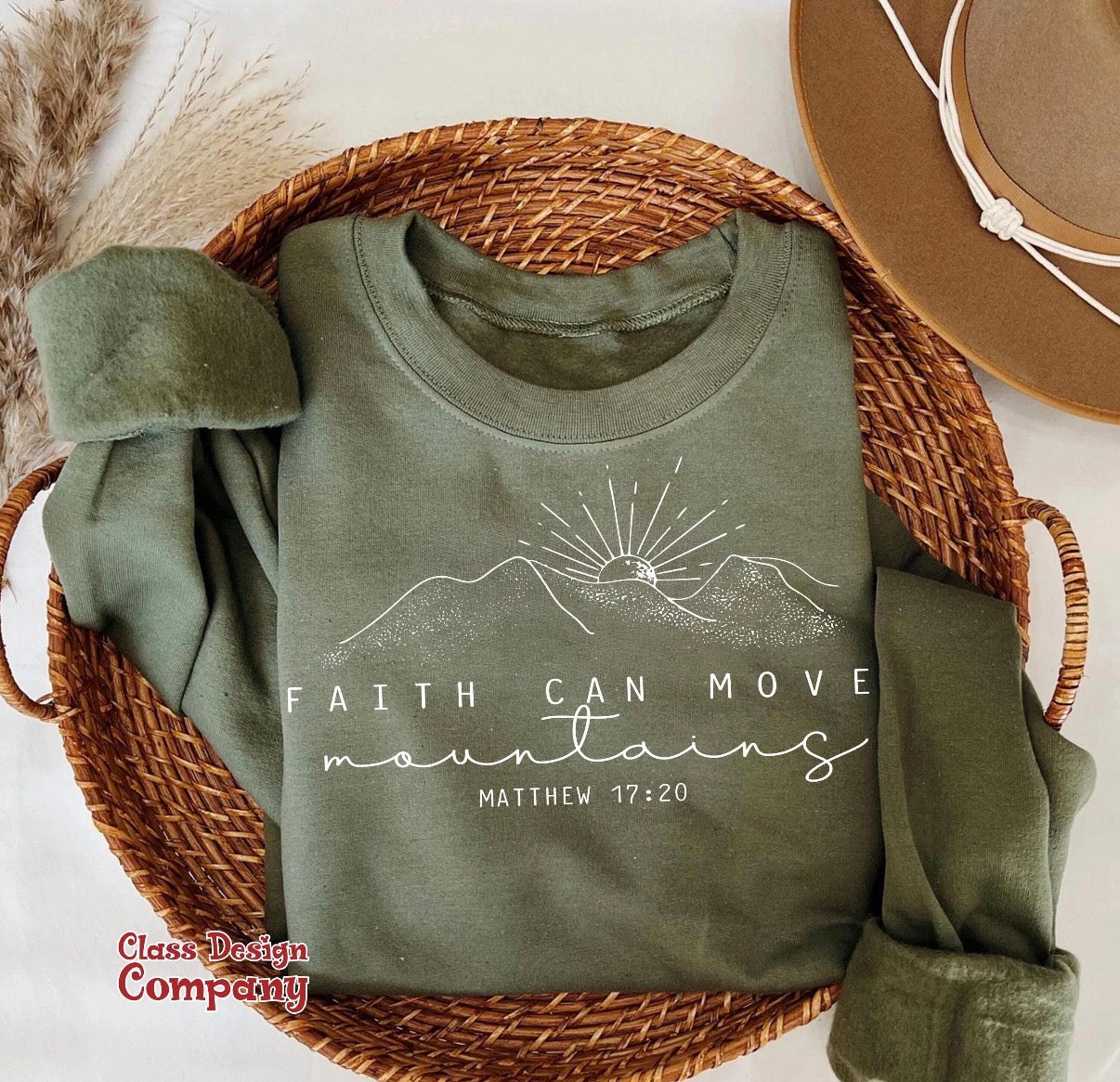 Faith can move mountains!