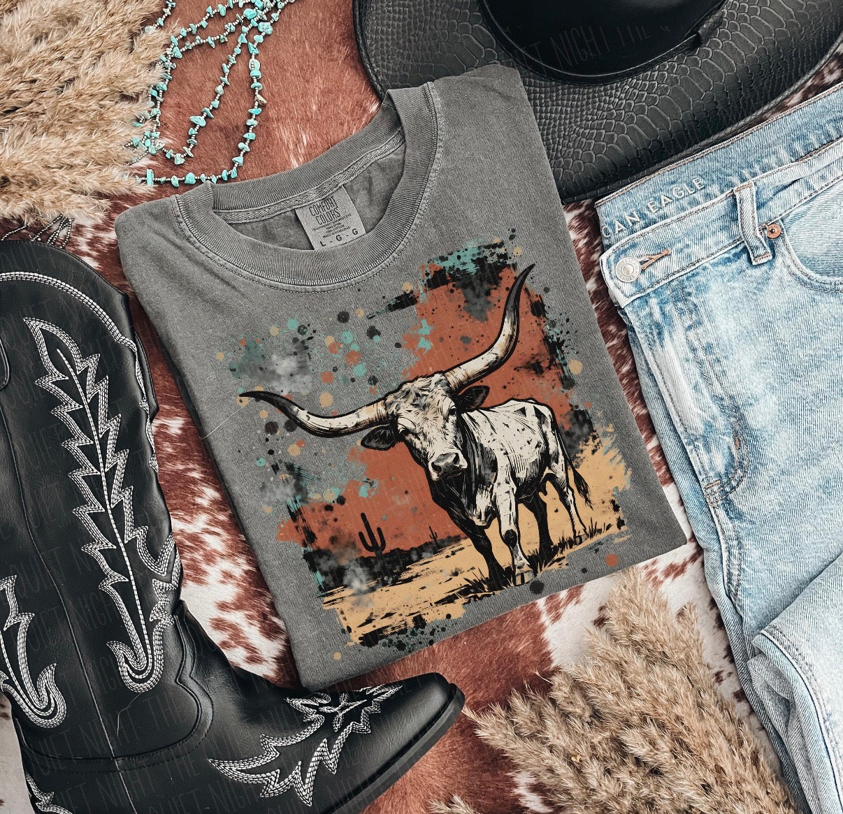 Longhorn Bull T-shirt