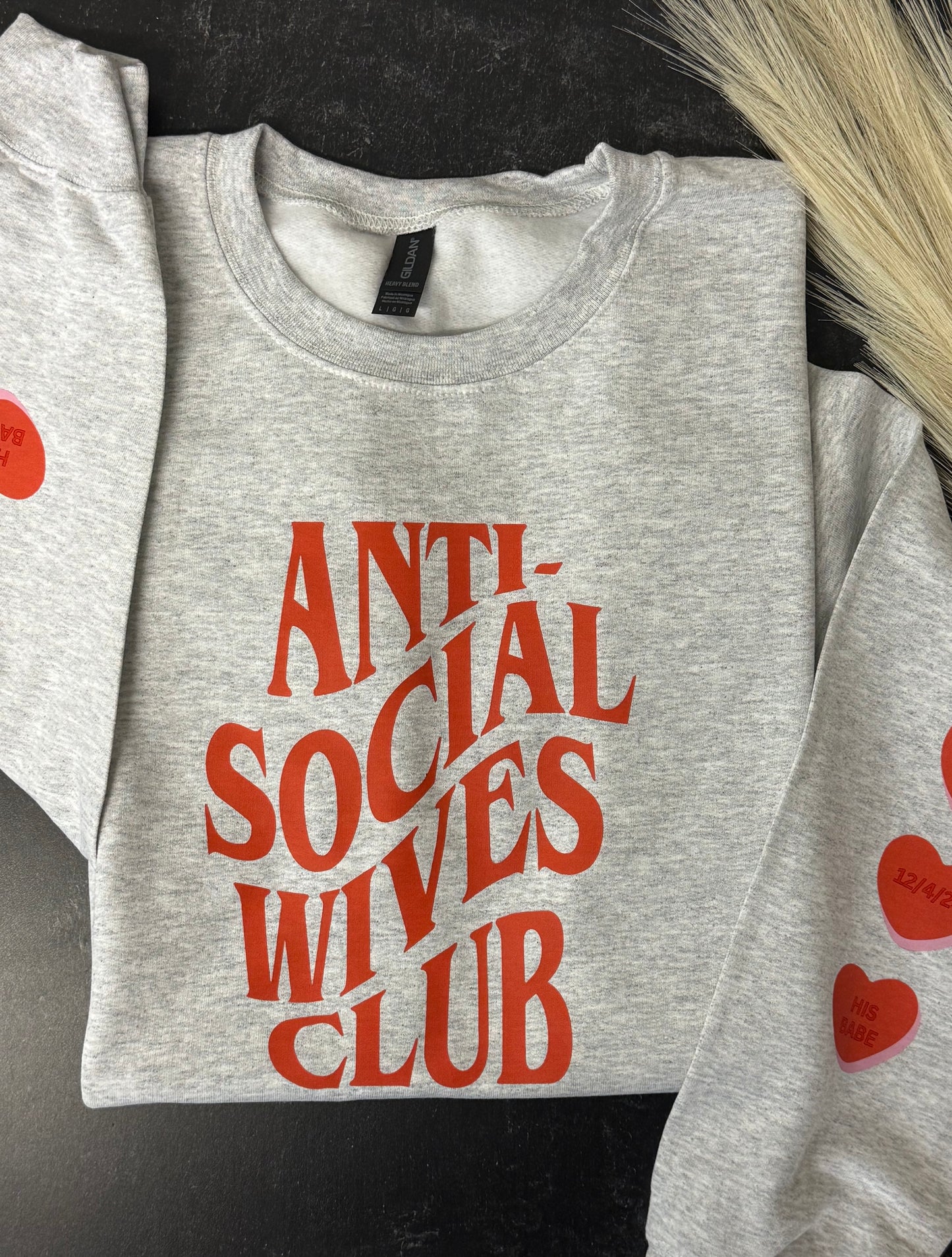 Antisocial wives club sweater