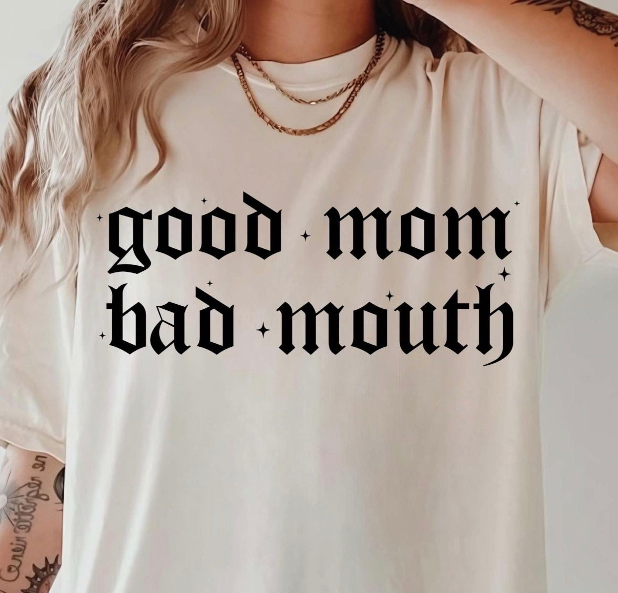 Good mom, bad mouth 🖤