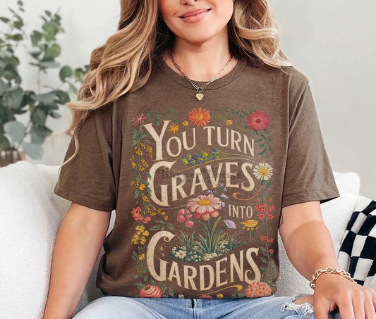 Graves into gardens 💐