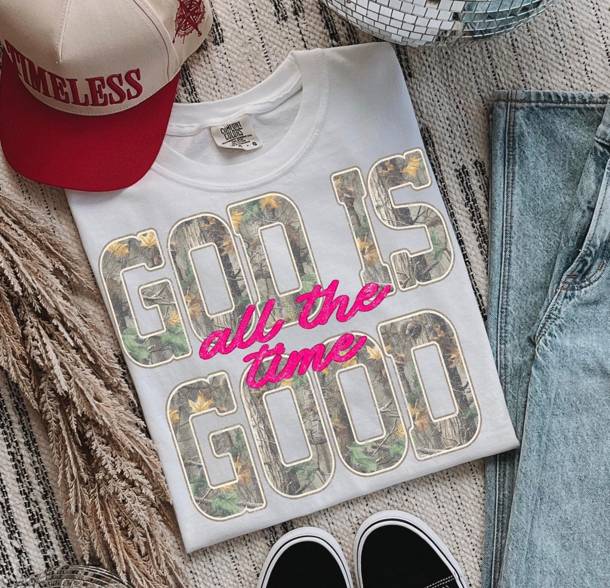 God is Good camo design