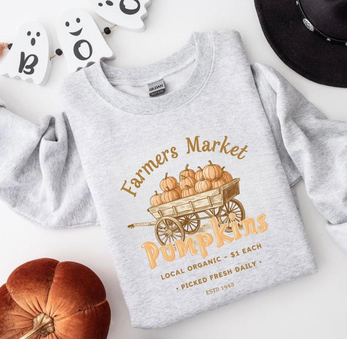 Farmers market pumpkins!