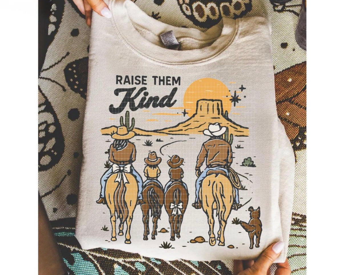 Raise them kind sweater & tshirt