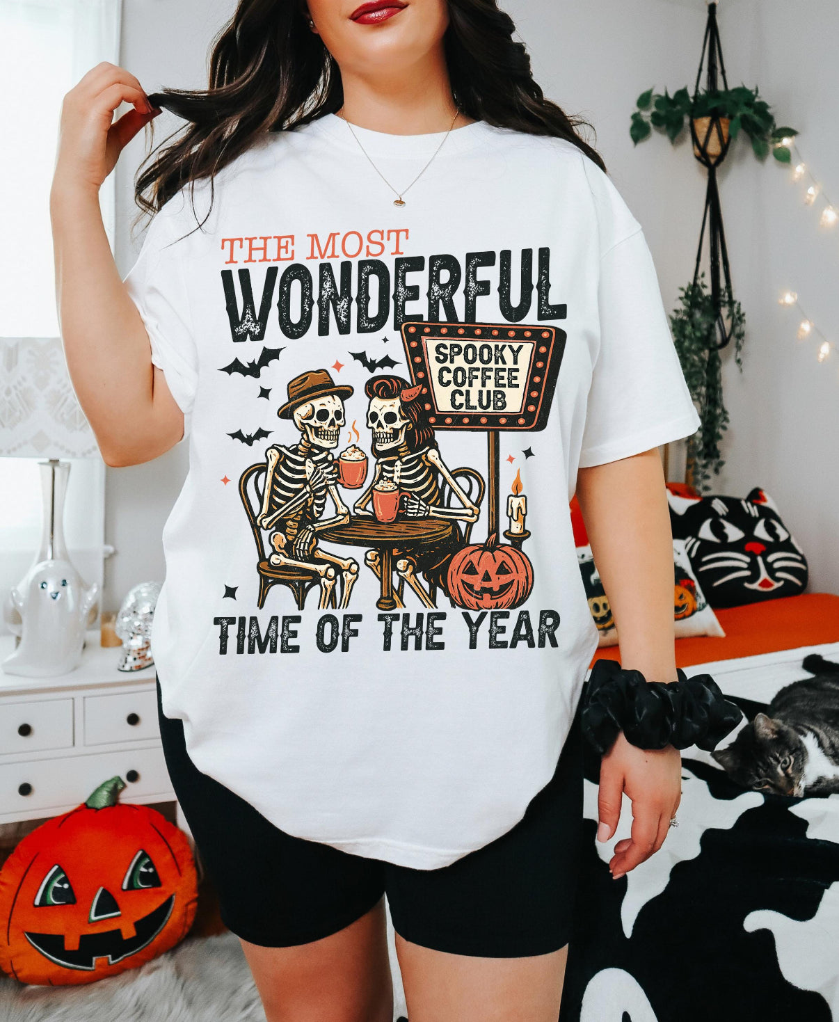 Spooky Coffee club t-shirt & sweatshirt
