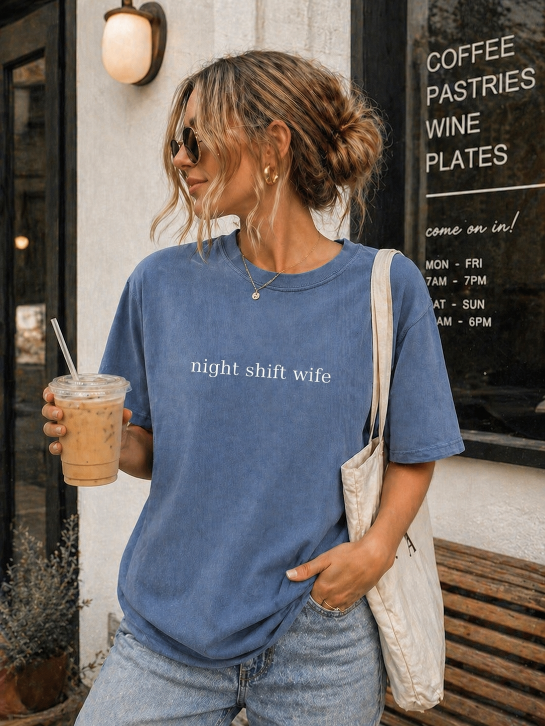 Night Shift Wife T-shirt