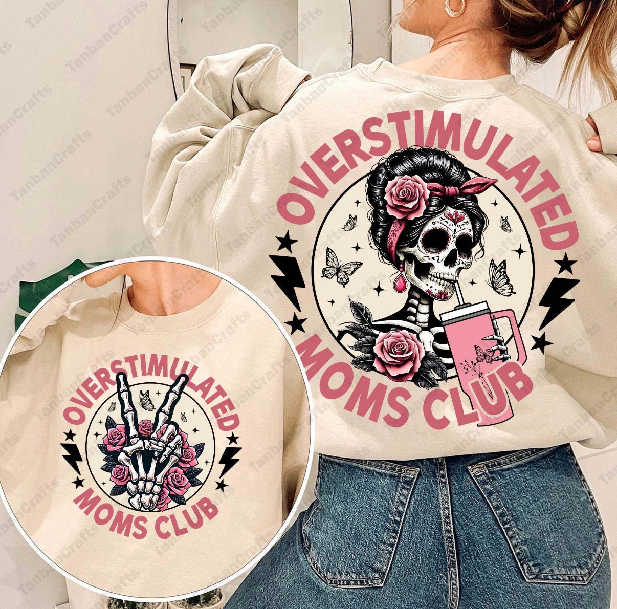 Overstimulated mom’s club 🖤💕