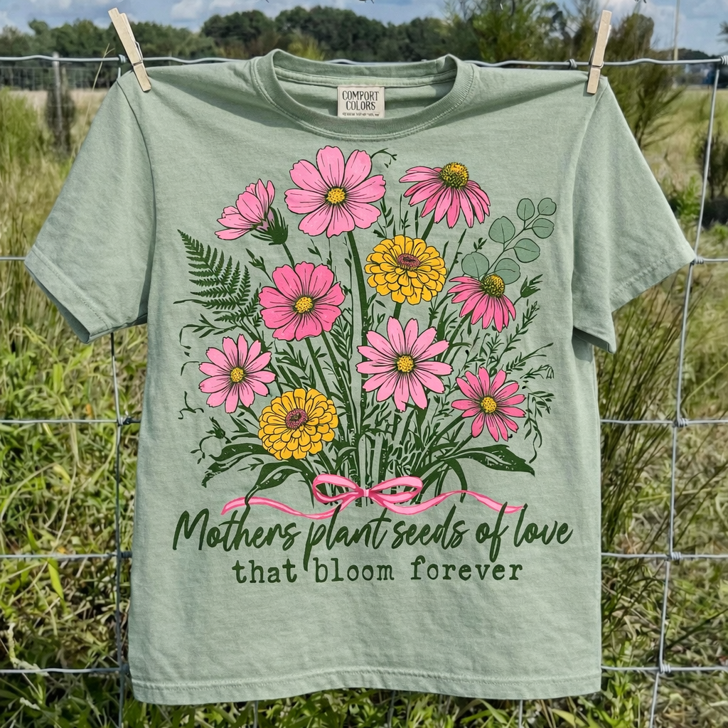 Mothers plant seeds T-shirt 💐