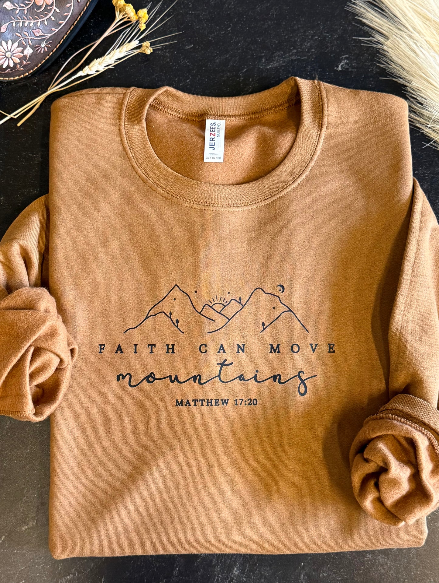 Faith can move mountains!