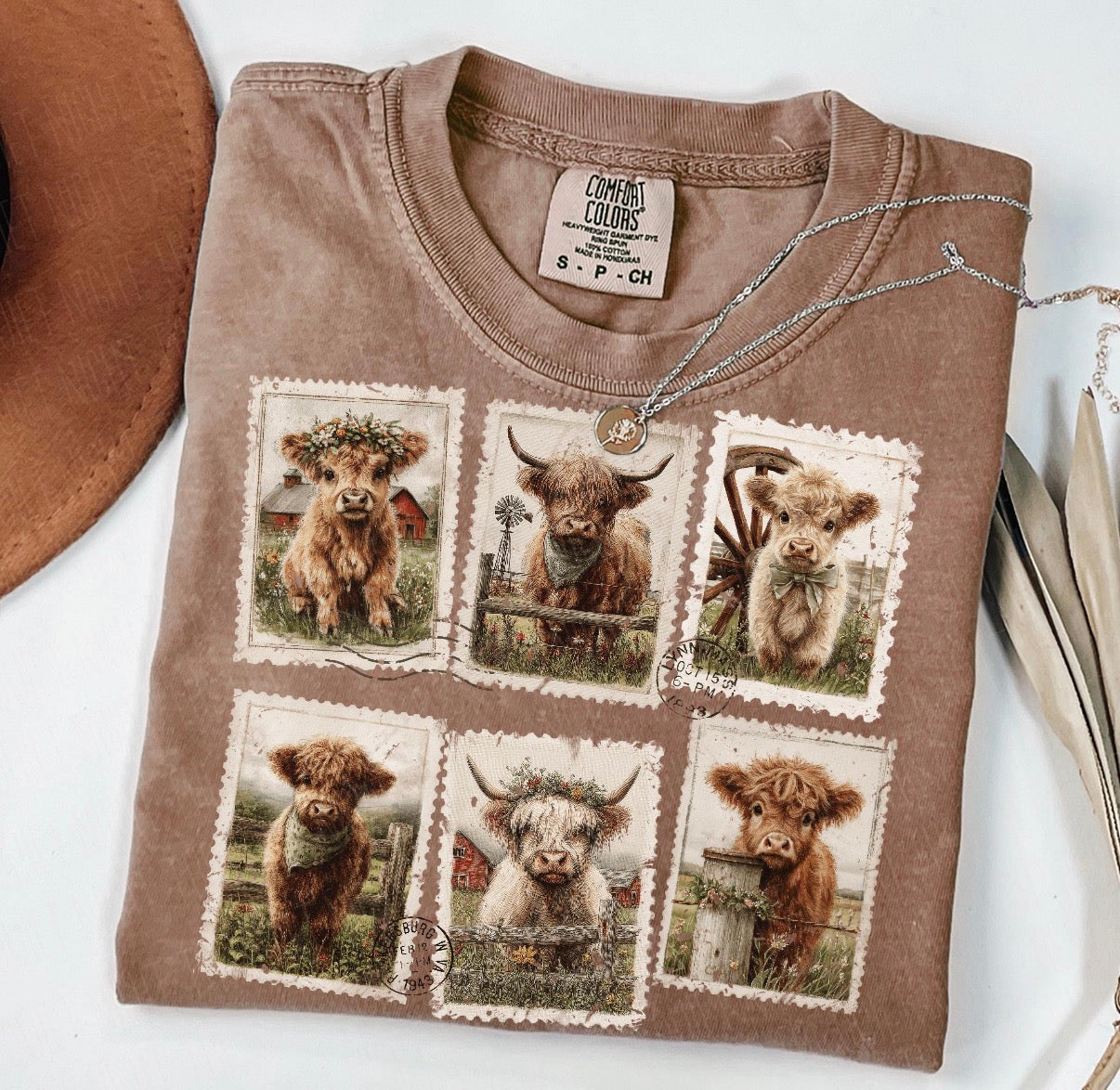 Highland cows T-shirt 💐