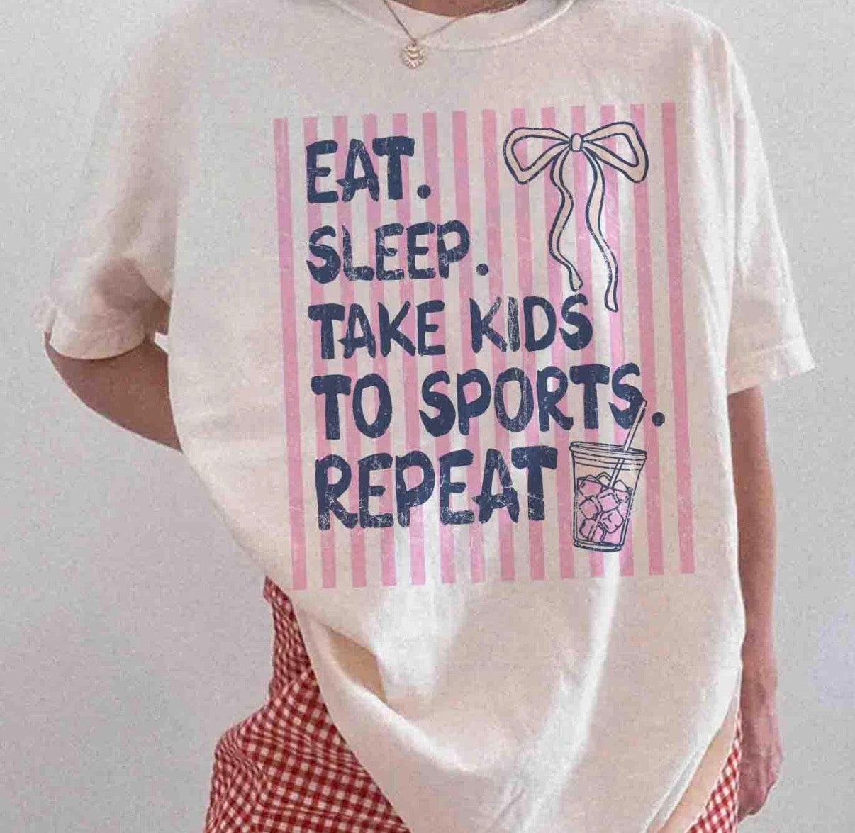 Eat, sleep, sports T-shirt