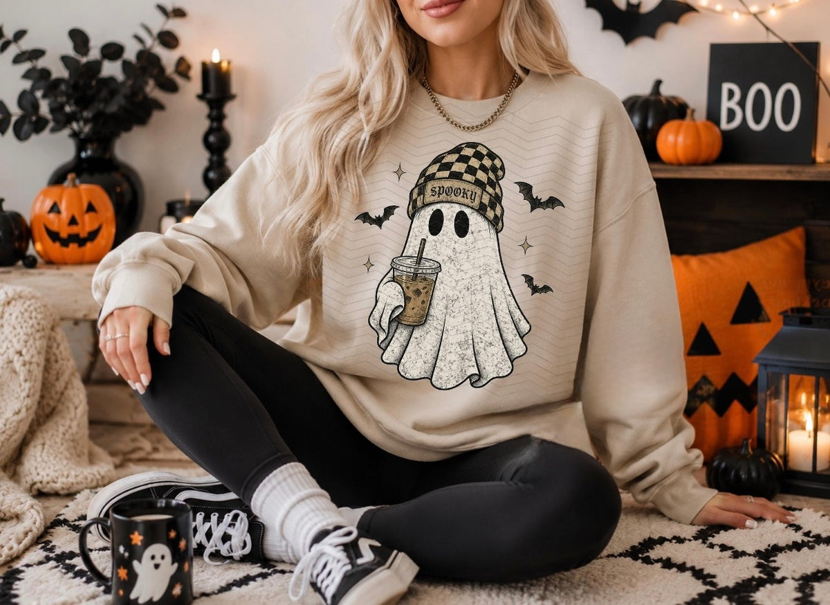 Spooky Ghost Tshirt & Sweater