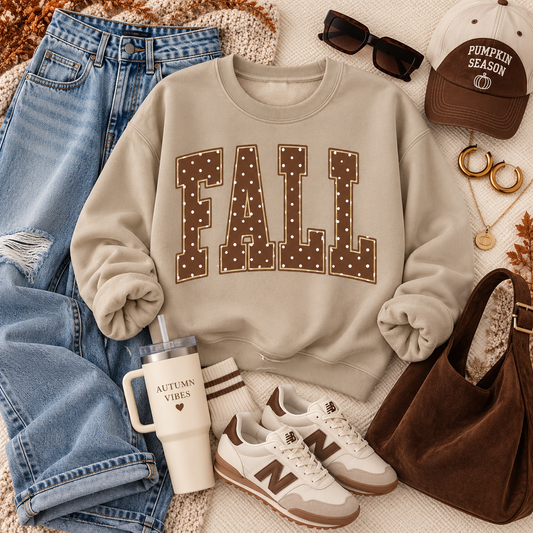Fall Polka Dots 🍂