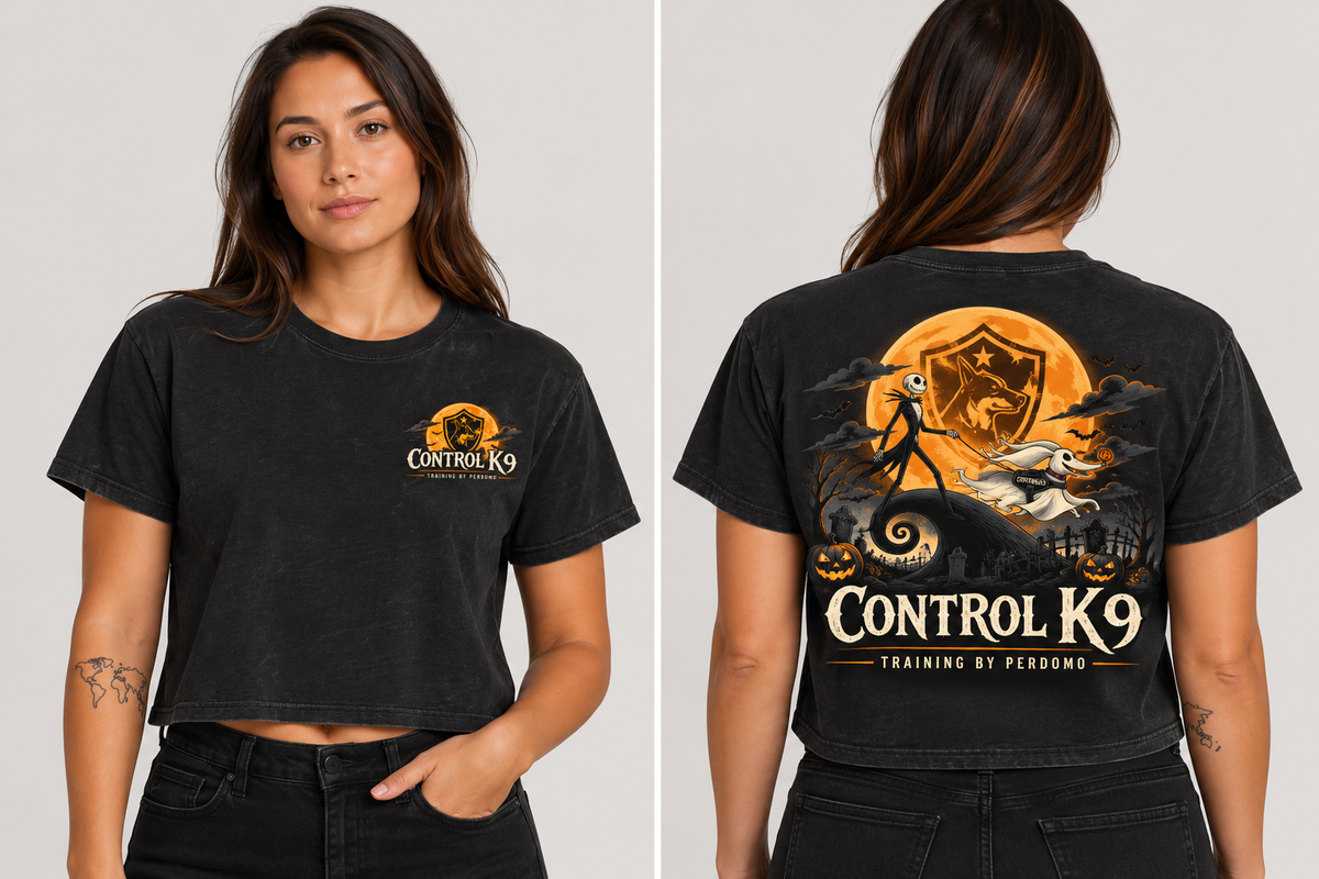 Nightmare Before Training Crop Tee