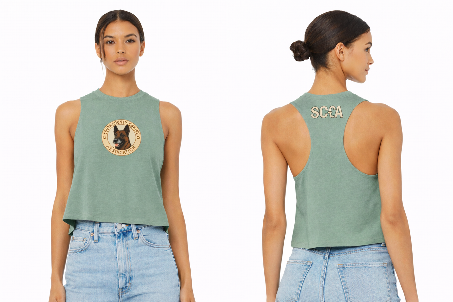 Racerback Crop tank