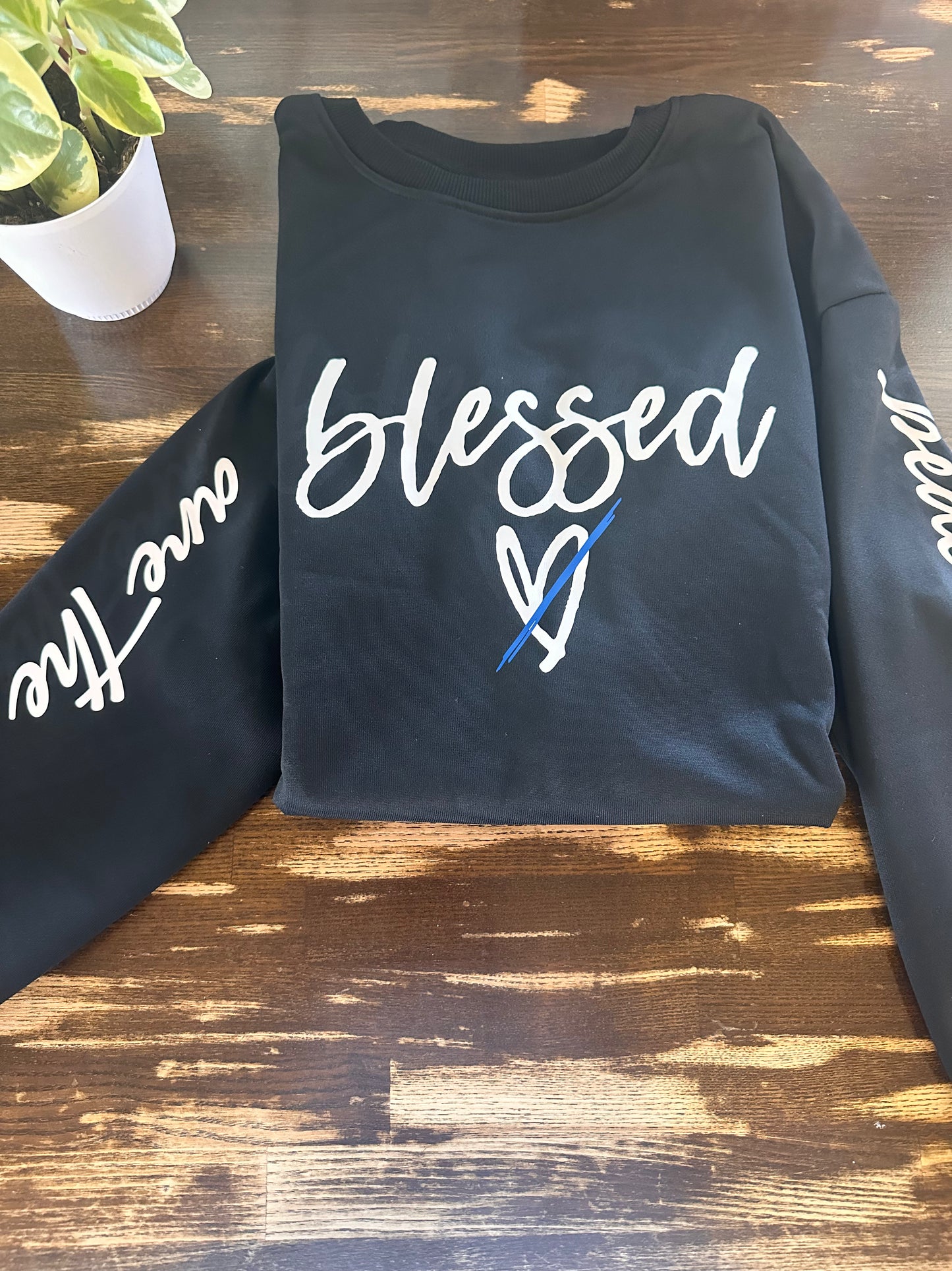 Blessed are the Peacemakers crewneck