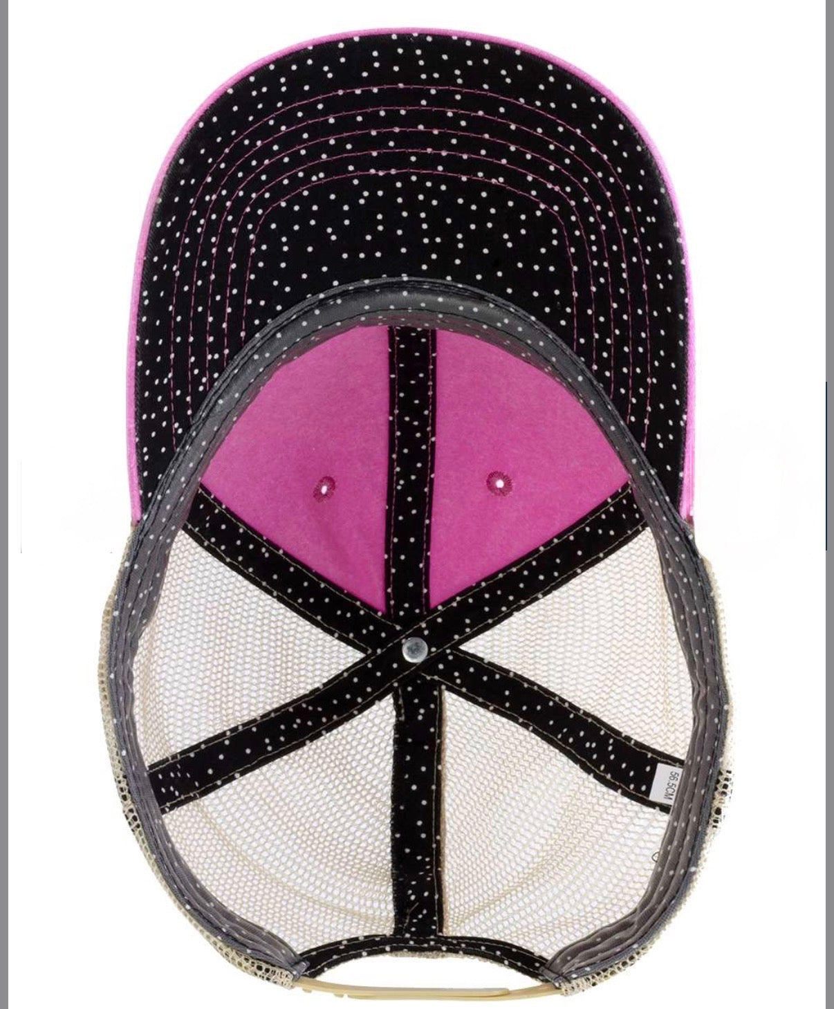 Custom Infinity women's washed cap