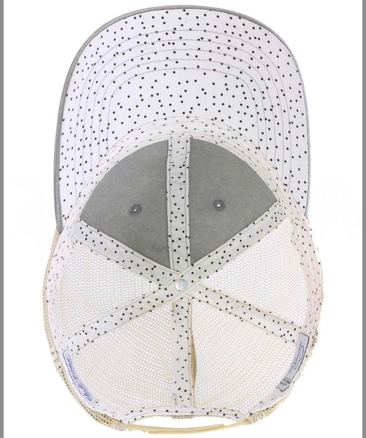 Custom Infinity women's washed cap